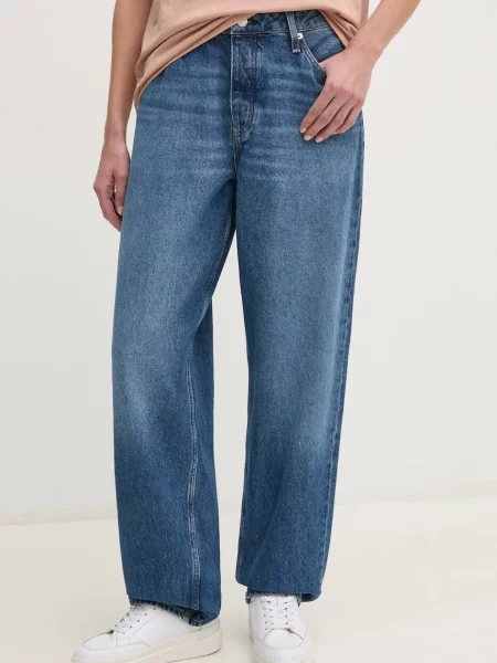 Jeans Calvin Klein Jeans Loose Jeans Denim 25 niebieskie