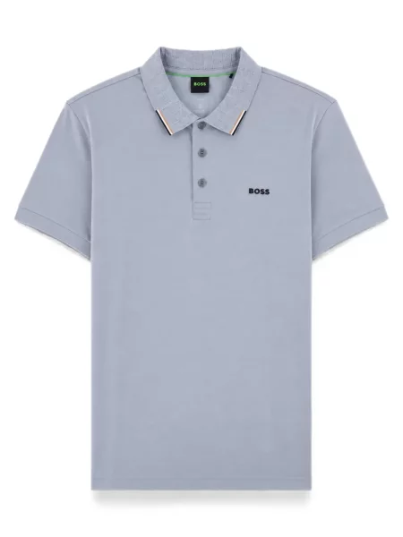 Polo Boss Green Hugo Boss γκρι