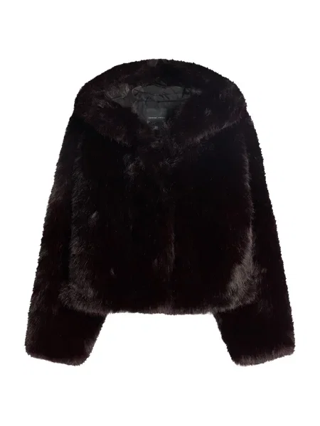 Bershka Prehodna jakna temno rjava