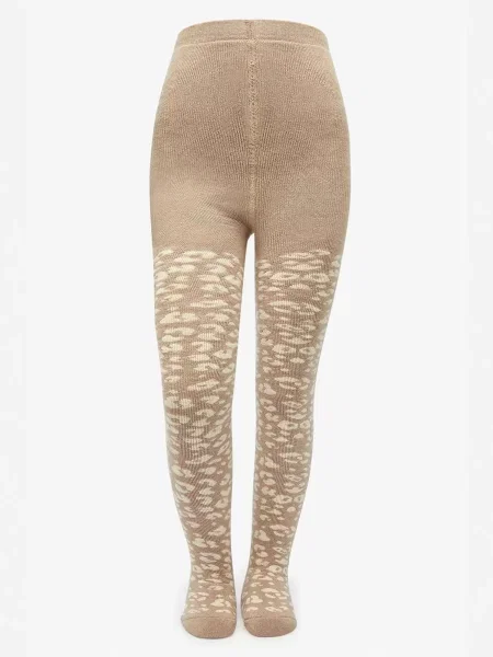 Penti Hulahopke PENTI Mädchen Pretty Leopard Towel Acid Strumpfhose' bež