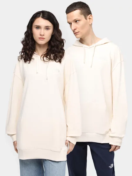 Худи The North Face в уличном стиле белое