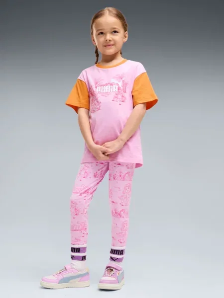 Детские леггинсы Puma розовые