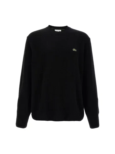 Lacoste Sweter schwarz czarny