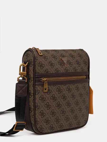 Guess Torbica za okoli pasu MILANO rjava