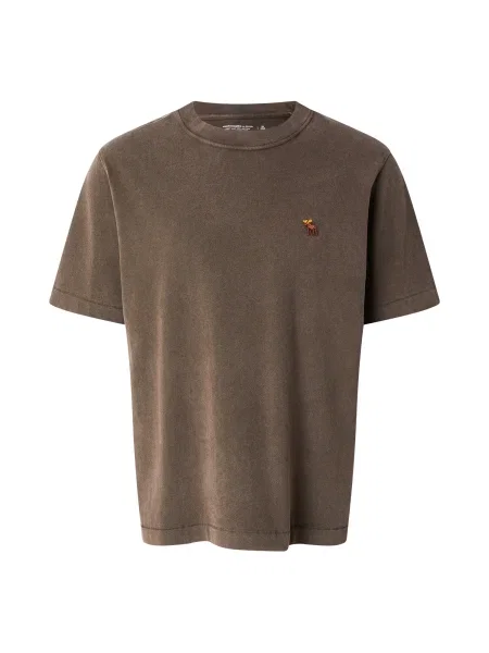 Abercrombie & Fitch Tričko hnědá