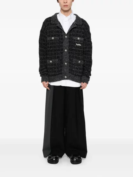 Cardigan Bape Black *a Bathing Ape® cu broderie negru
