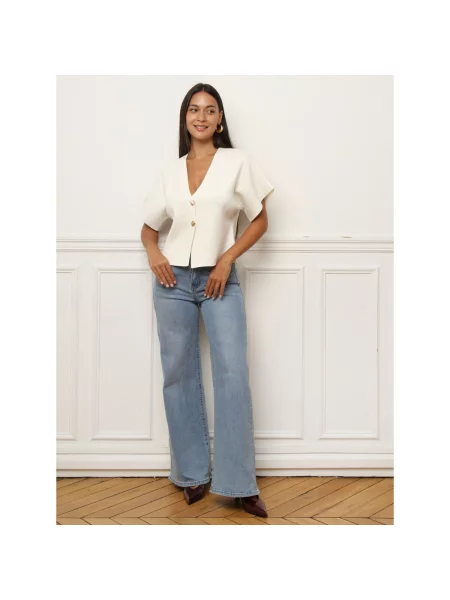 Top La Modeuse bijela