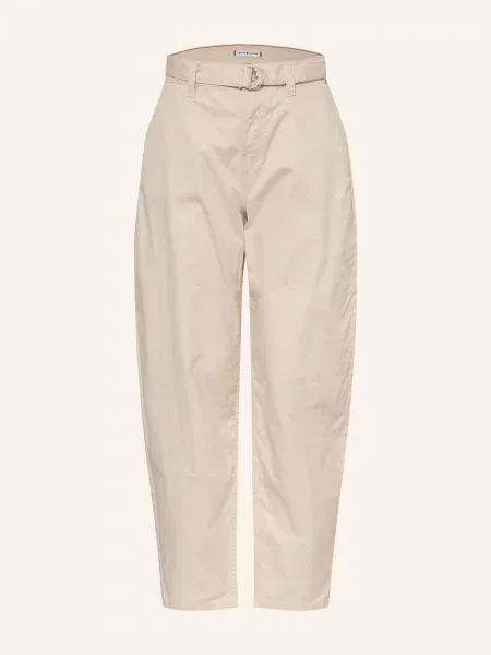Tommy Hilfiger Kalhoty Barrel Fit béžová