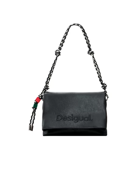 Desigual Kabelka Half Logo Venezia čierna