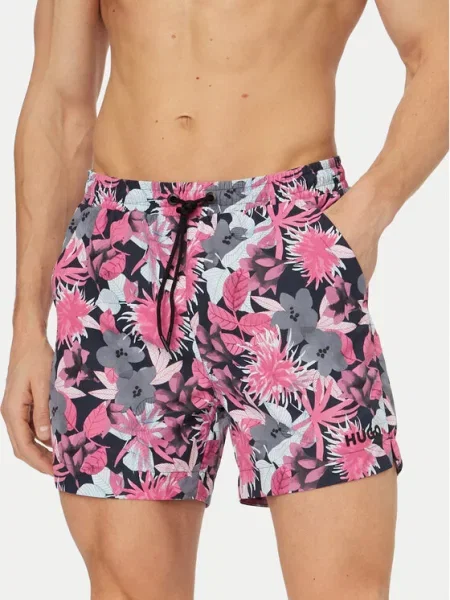 HUGO Kopalne hlače Calala roza