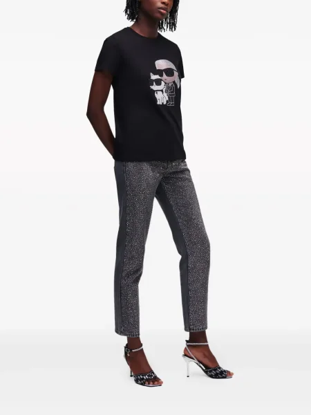 Tričko Karl Lagerfeld čierna
