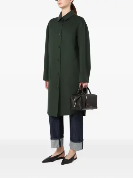 Palton 's Max Mara de lână verde
