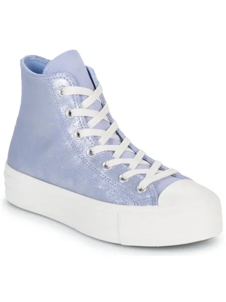 Pantofi Converse din piele de căprioară albastru