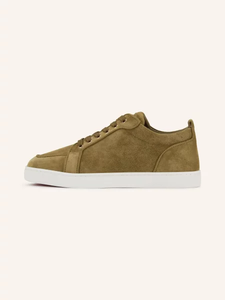 Christian Louboutin Tenisky Rantulow olivová