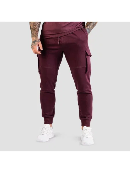Joggery fitness slim TRN czerwone