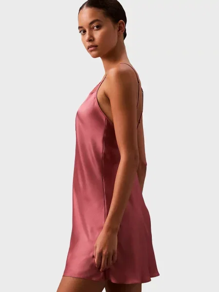 Ночная рубашка Calvin Klein розовая
