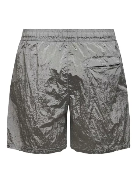 Slip de baie Stone Island cu strasuri gri