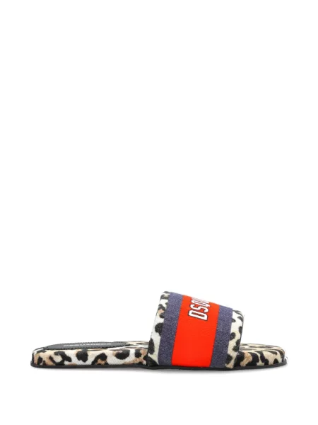 Sandale Dsquared2 cu imagine cu model leopard