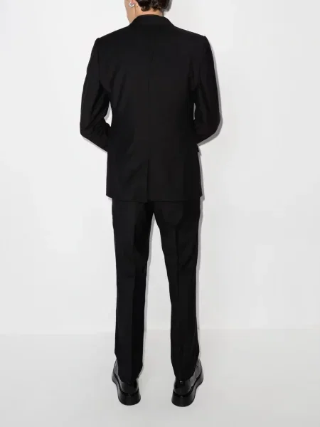 Vlněný oblek Dolce & Gabbana černý
