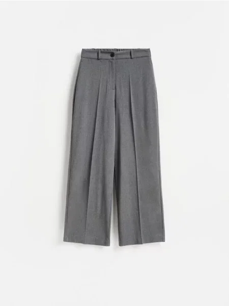 Reserved Pantaloni la dungă deschis gri