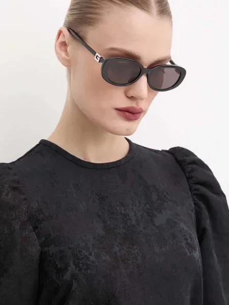 Слънчеви очила Gucci черно