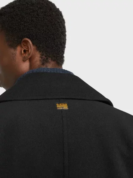 Вовняне пальто G-star Raw чорне