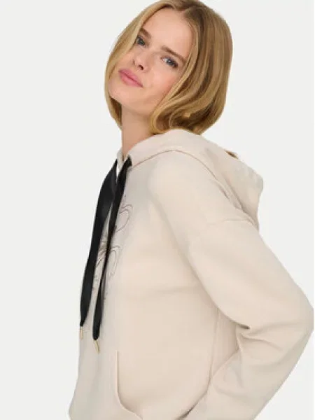 ONLY Majica ONLFANCY zlata / temno siva / greige bež