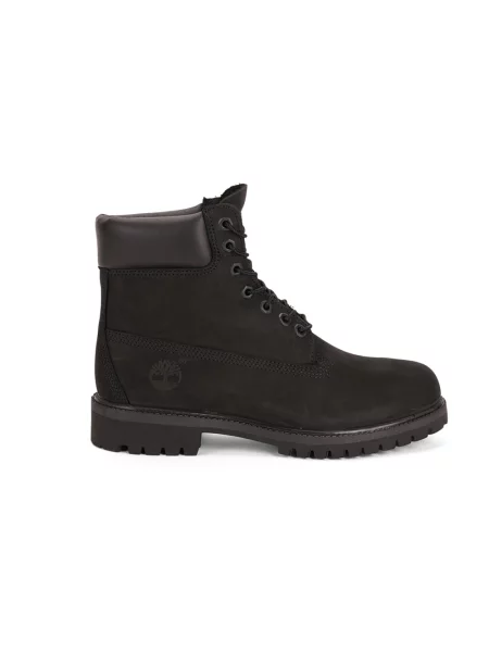 Botki Timberland skórzane czarne