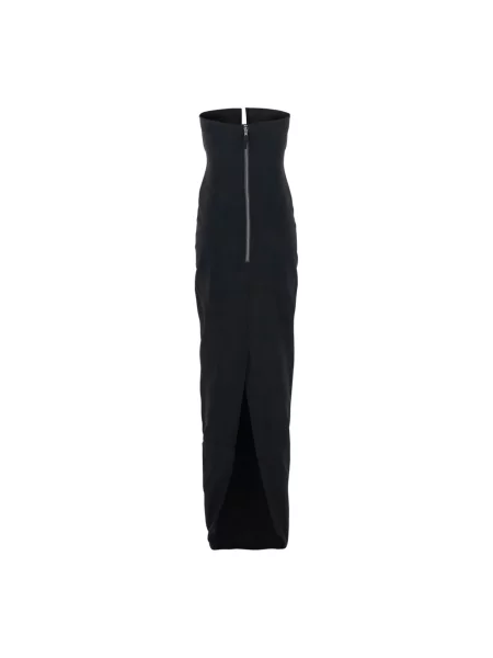 Długa sukienka maxi Rick Owens czarna
