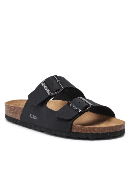 Шльопанці CMP Eco Thalitha Slipper Nero чорні