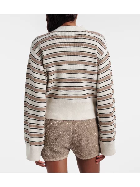 Cardigan Brunello Cucinelli cu dungi