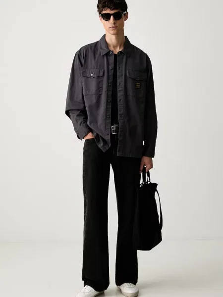 Levi's srajca LS WORKER WW x WORKWEAR siva