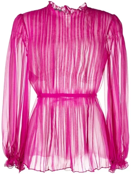 Lung bluză Alberta Ferretti violet