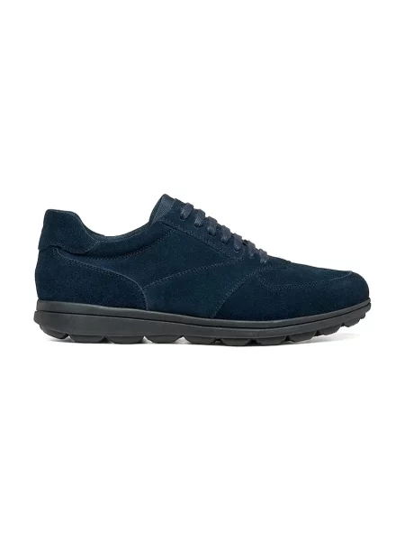 Geox U SPHERICA sneakers pentru bărbați din piele întoarsă albastru
