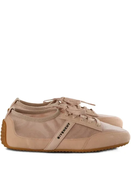 Sneakerși Givenchy cu șireturi din dantelă maro