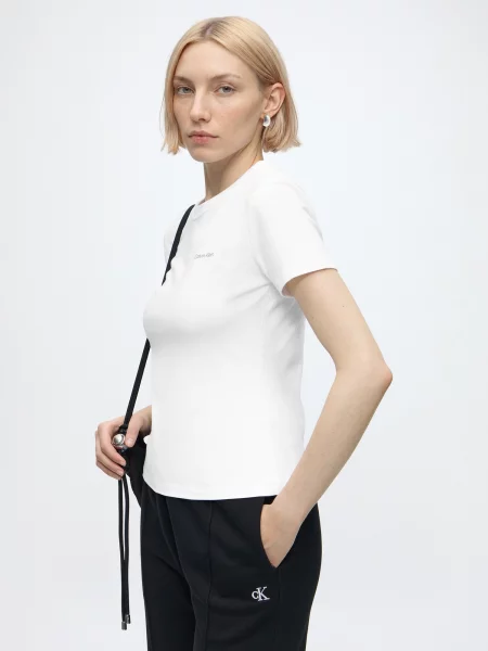 Calvin Klein Jeans Tricou alb