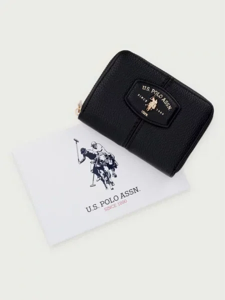 U.S. Polo Assn. гаманець зі штучної шкіри CHESTNUT