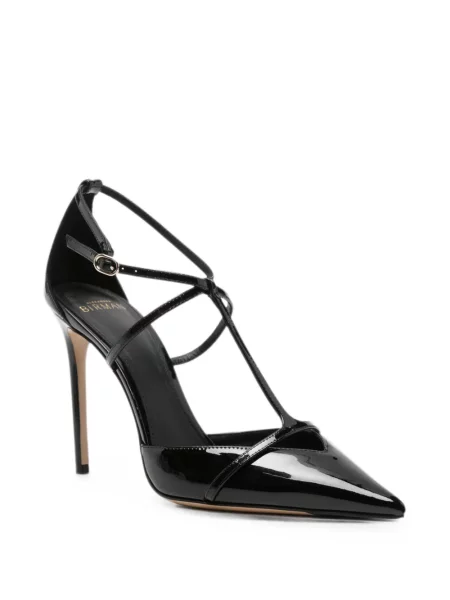Pantofi cu toc Alexandre Birman cu bretele negru
