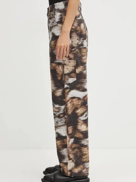 Παντελόνι Carhartt WIP W Brandon Single Knee Pant πολύχρωμο