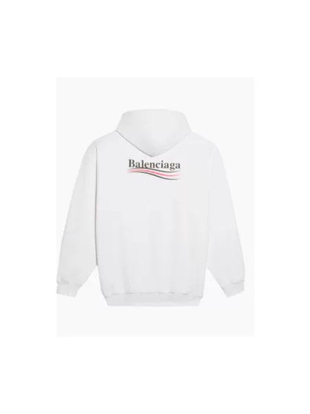 Bluza z kapturem Balenciaga biała