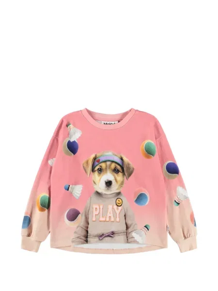 Bluza dziecięca Molo różowa