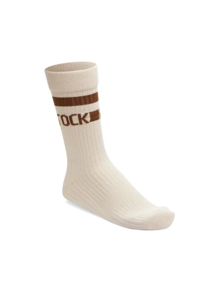 Zokni Birkenstock bézs