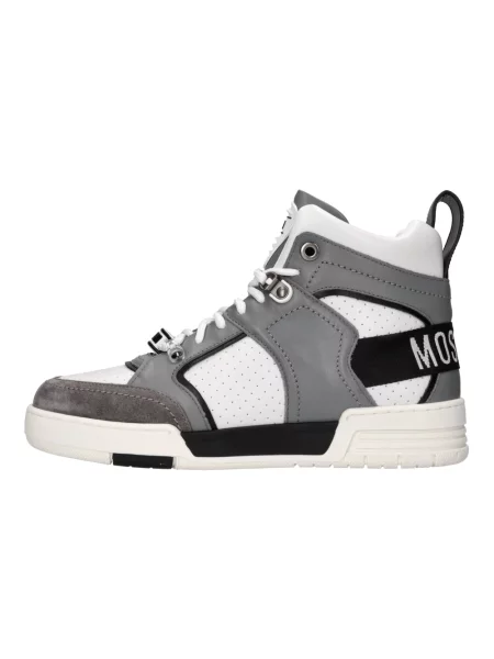 Sneakersy Moschino skórzane