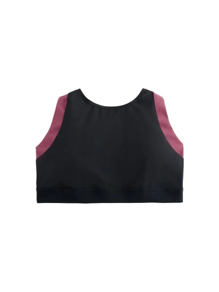 Next Sutien sport roșu-violet negru