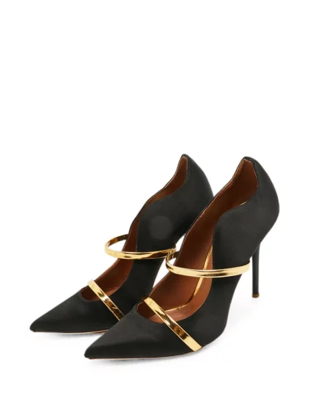 Pantofi cu toc Malone Souliers cu bretele negru