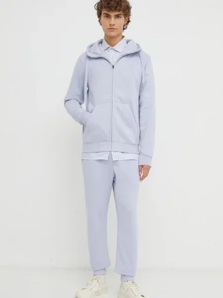 G-Star spodnie dresowe Premium core type c niebieskie