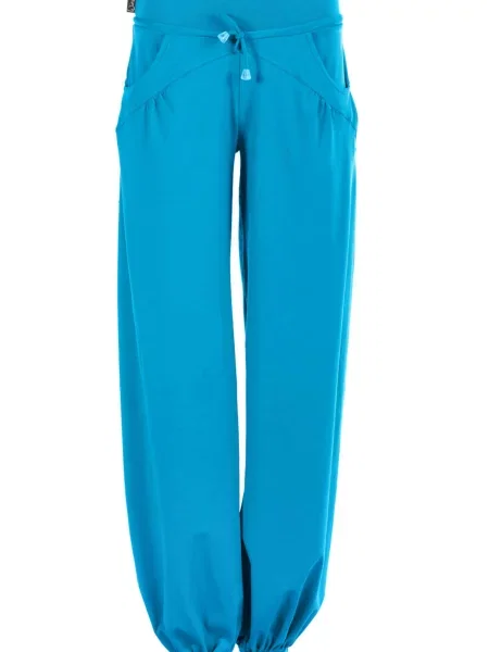 Winshape Športne hlače turkizna