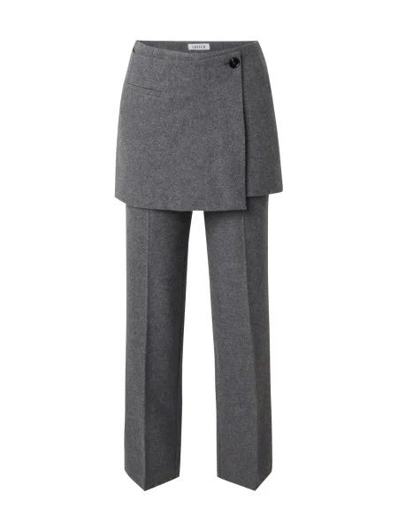EDITED Pantaloni cu dungă Carolin' gri