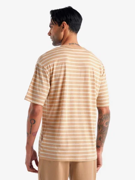 ICEBREAKER Tricou Granary nisipiu