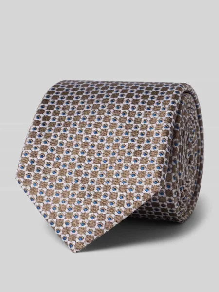 Krawat z czystego jedwabiu Olymp